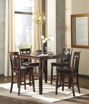Bennox Counter Height Dining Table and Bar Stools (Set of 5) - Luxury Home Furniture (MI)