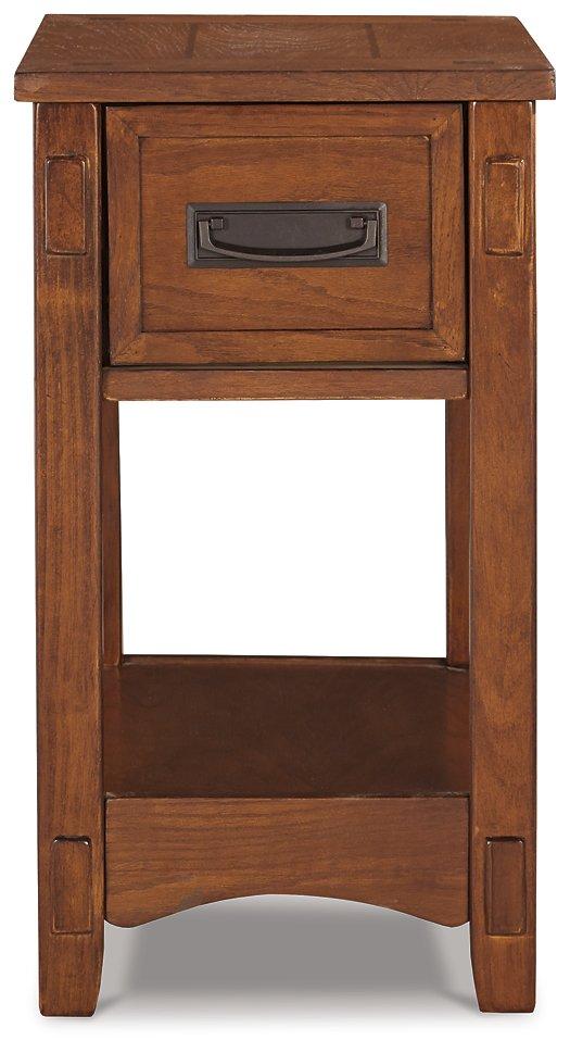 Breegin Chairside End Table - Luxury Home Furniture (MI)