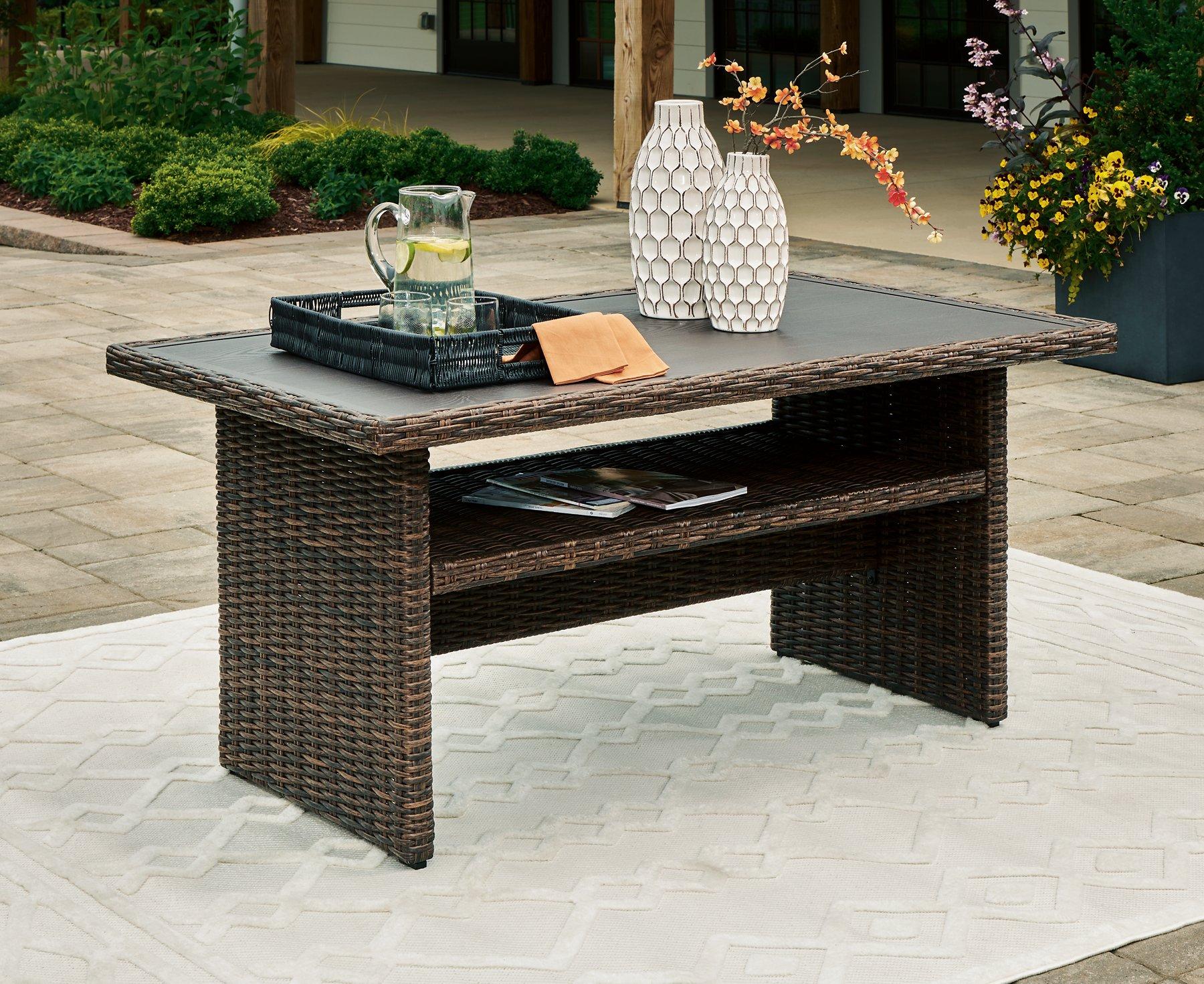 Brook Ranch Outdoor Multi-use Table - Luxury Home Furniture (MI)