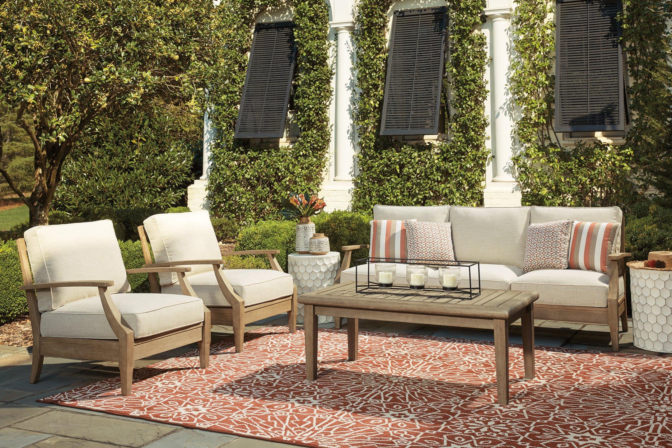 Clare View Outdoor Seating Set - Luxury Home Furniture (MI)
