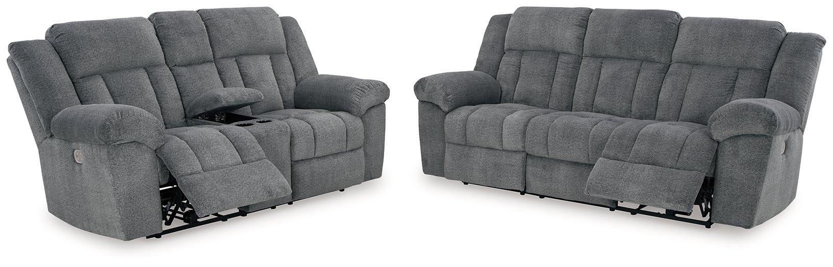Tip-Off 2-Piece Living Room Set - Luxury Home Furniture (MI)