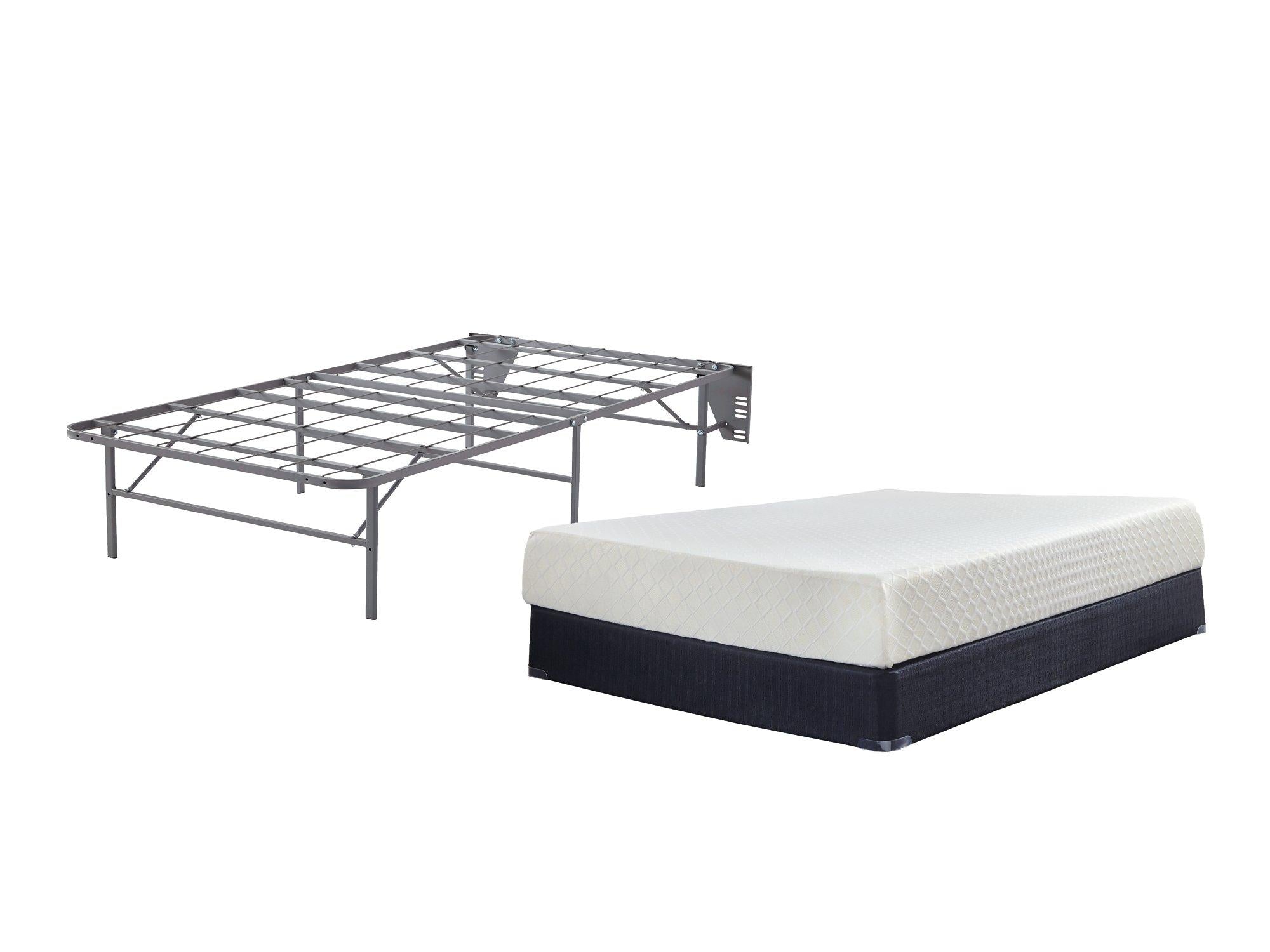 10 Inch Chime Memory Foam Mattress Set - Luxury Home Furniture (MI)