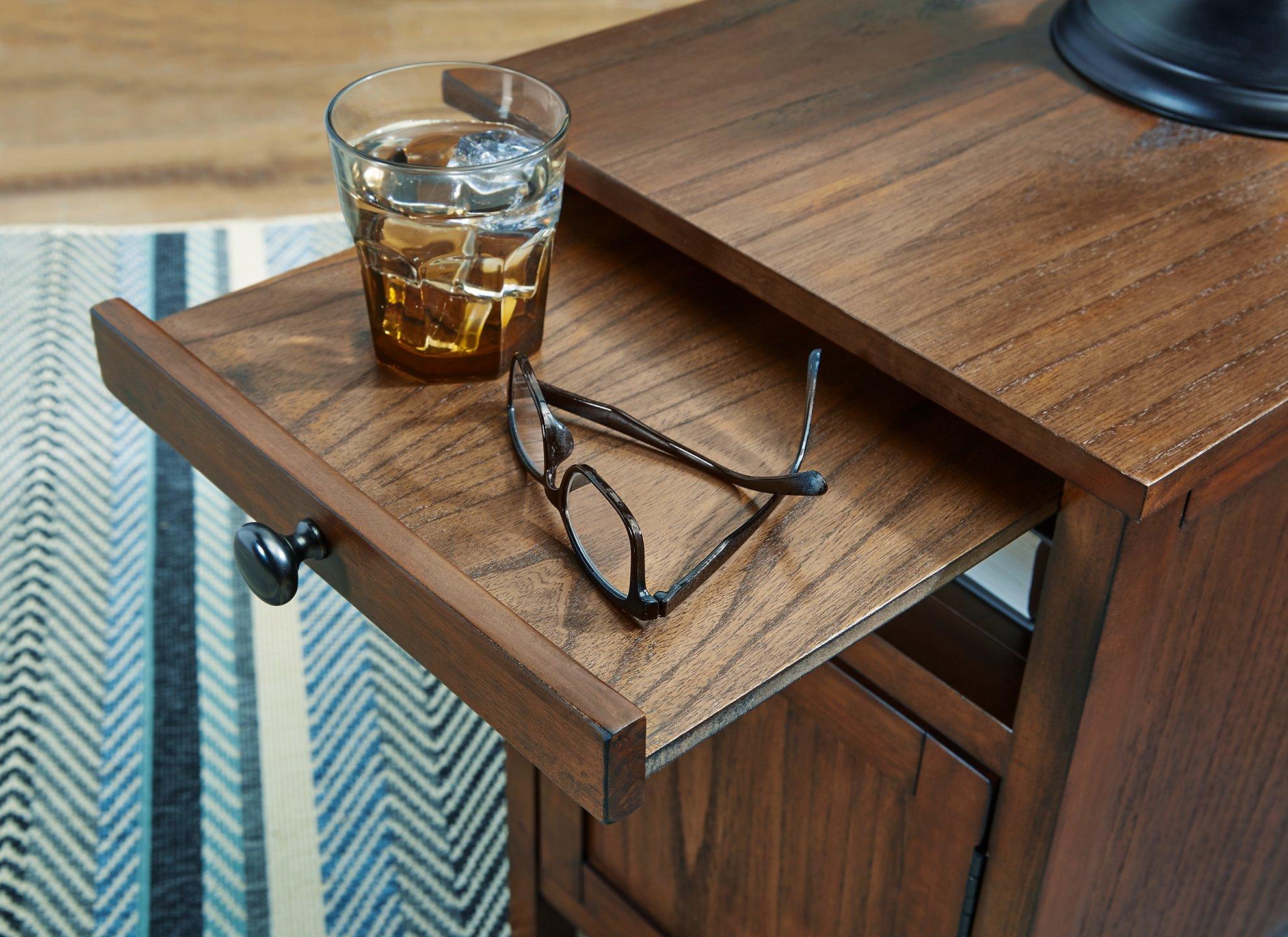 Treytown Chairside End Table - Luxury Home Furniture (MI)