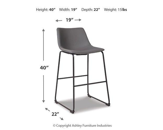Centiar Pub Height Bar Stool - Luxury Home Furniture (MI)
