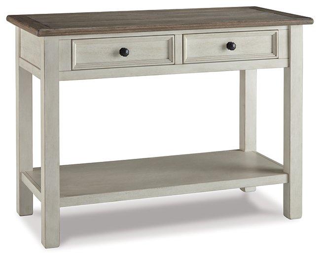 Bolanburg Sofa/Console Table - Luxury Home Furniture (MI)