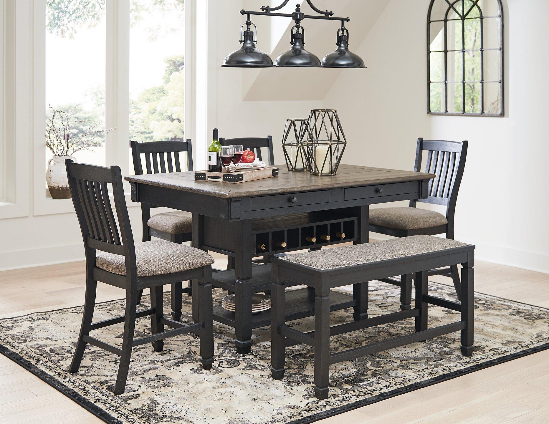 Tyler Creek Counter Height Dining Set - Luxury Home Furniture (MI)