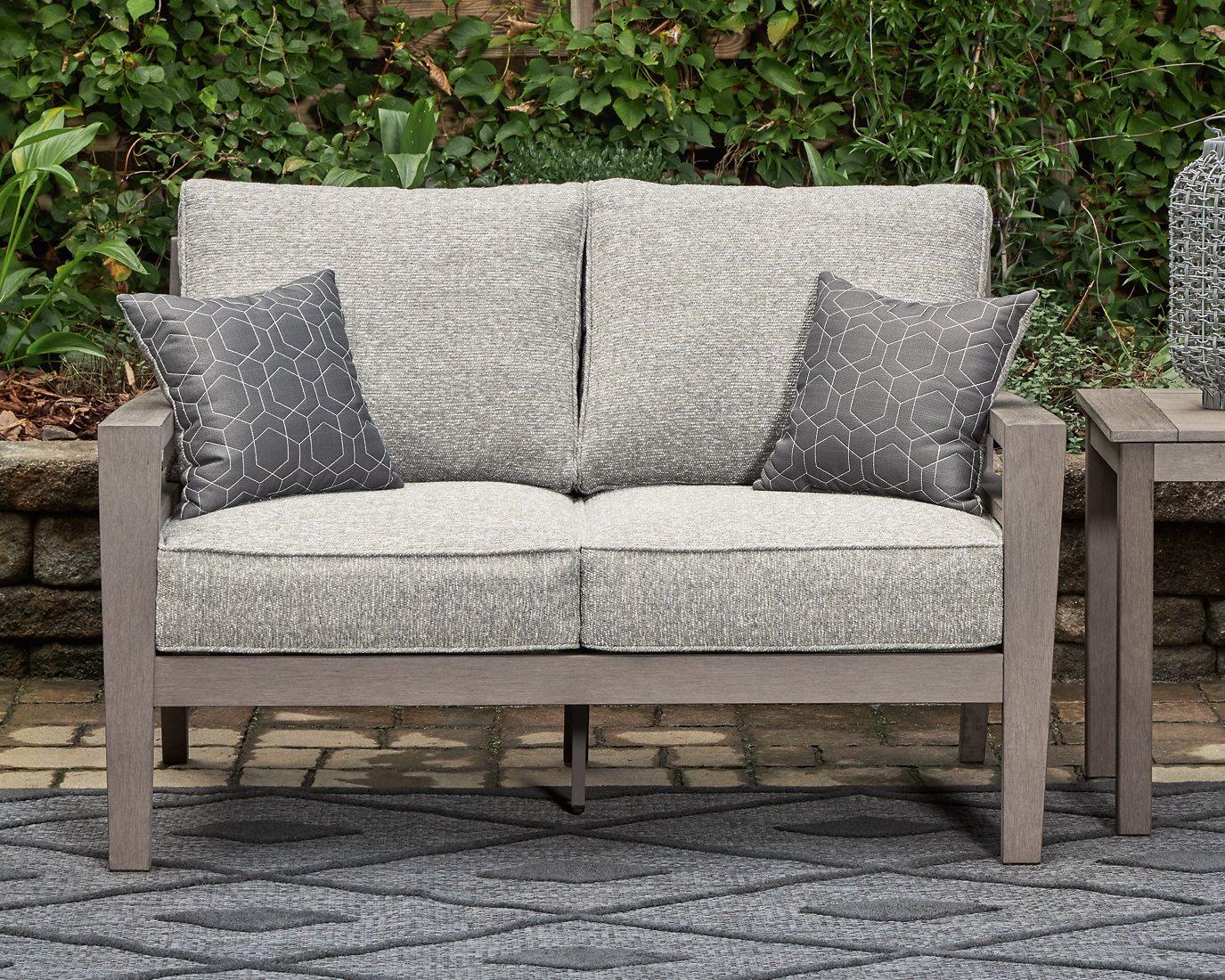Hillside Barn Outdoor Loveseat with Cushion - Luxury Home Furniture (MI)