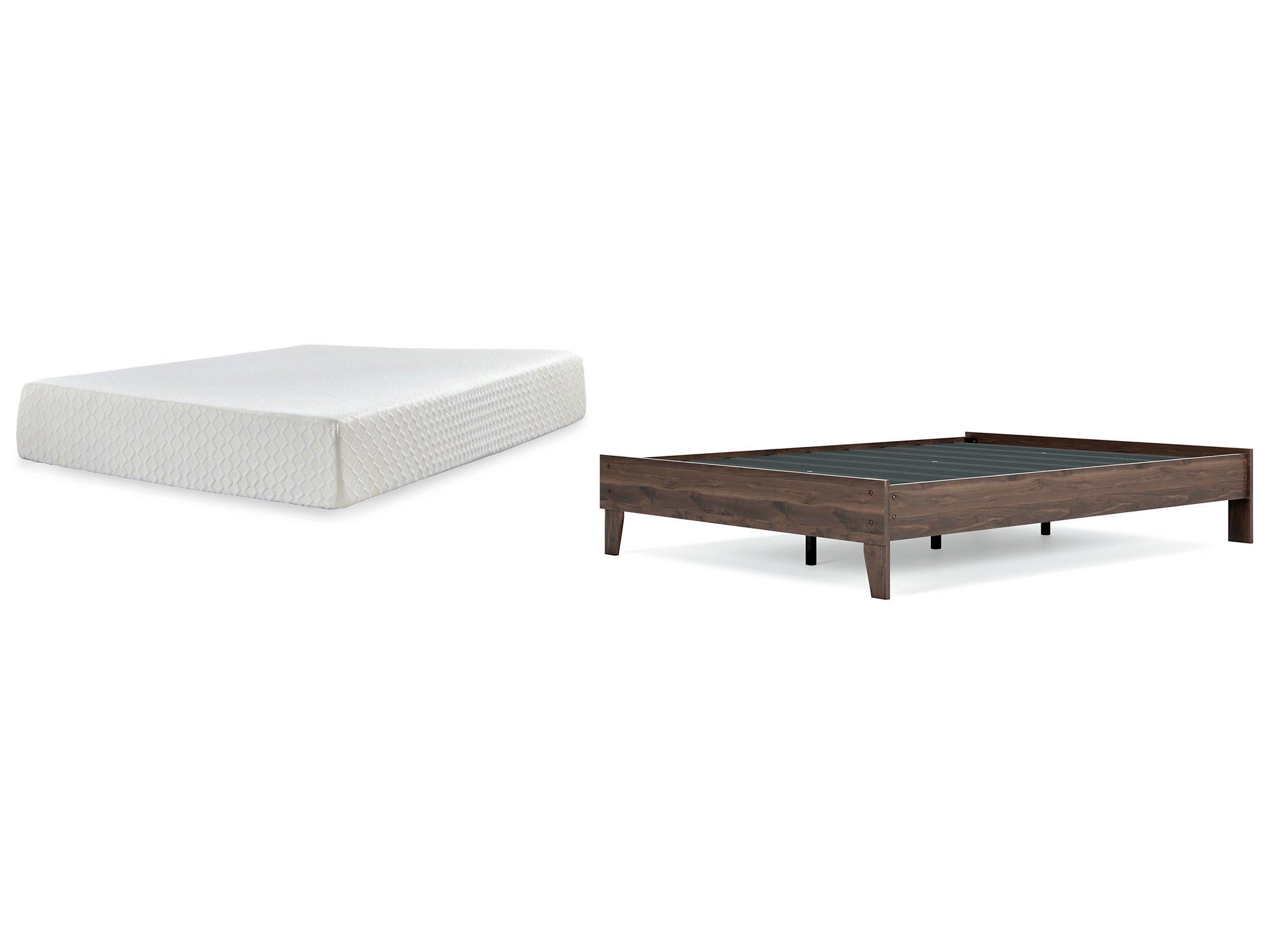Calverson Bed and Mattress Set - Luxury Home Furniture (MI)