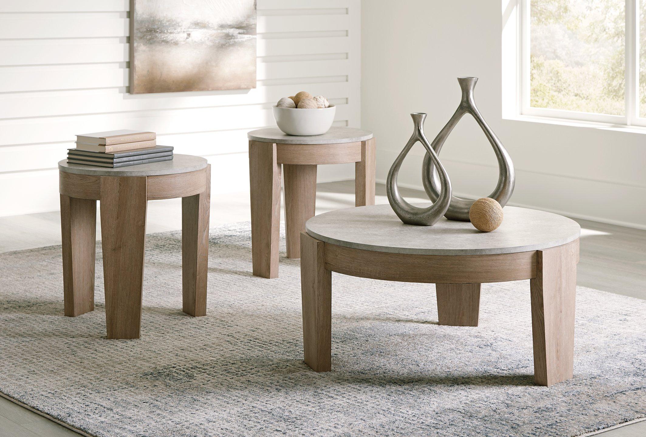 Guystone Table (Set of 3) - Luxury Home Furniture (MI)
