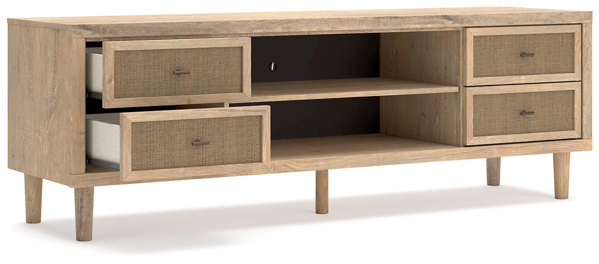 Cielden 72" TV Stand with Electric Fireplace - Luxury Home Furniture (MI)