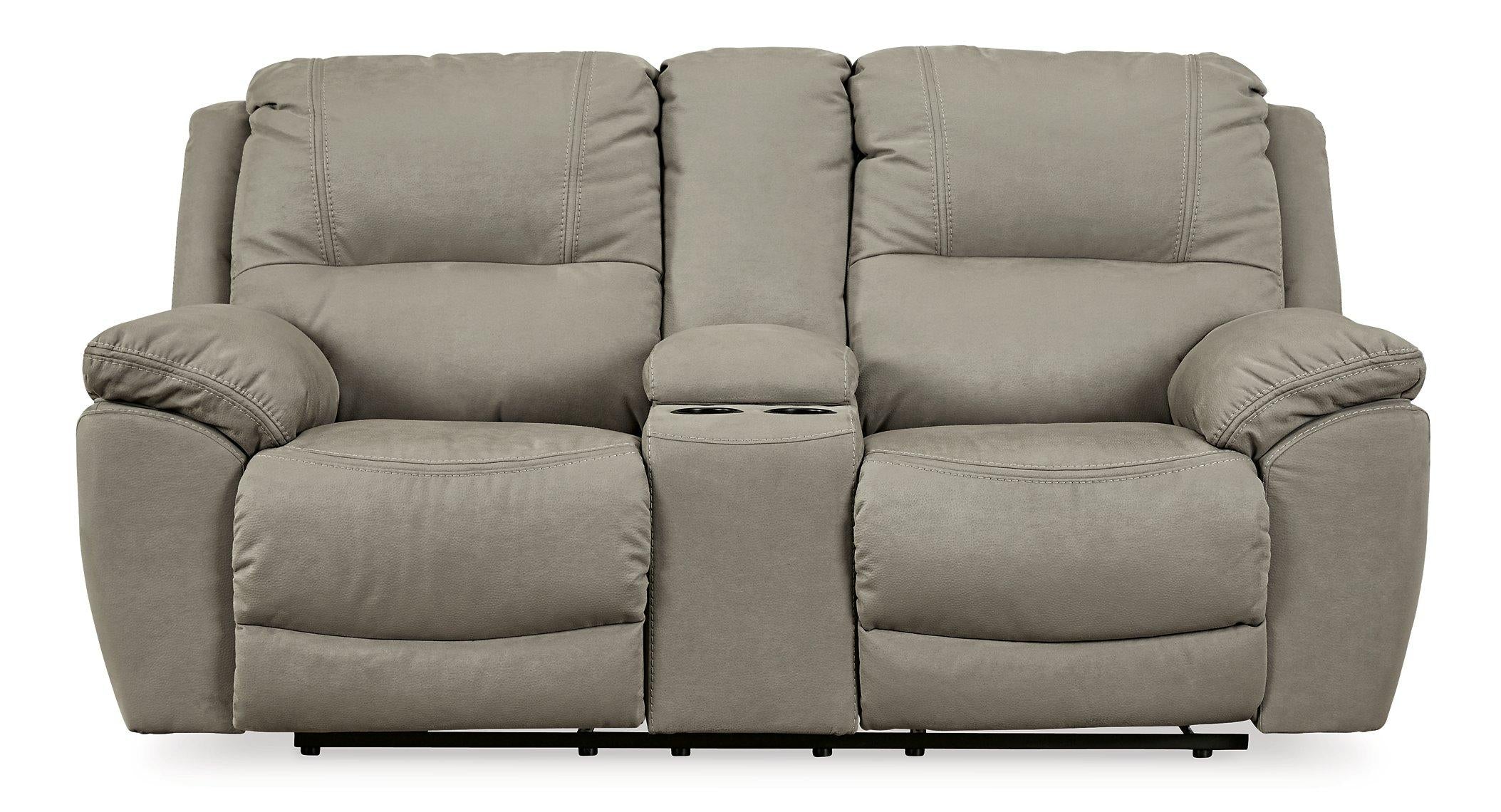 Next-Gen Gaucho Reclining Loveseat with Console - Luxury Home Furniture (MI)