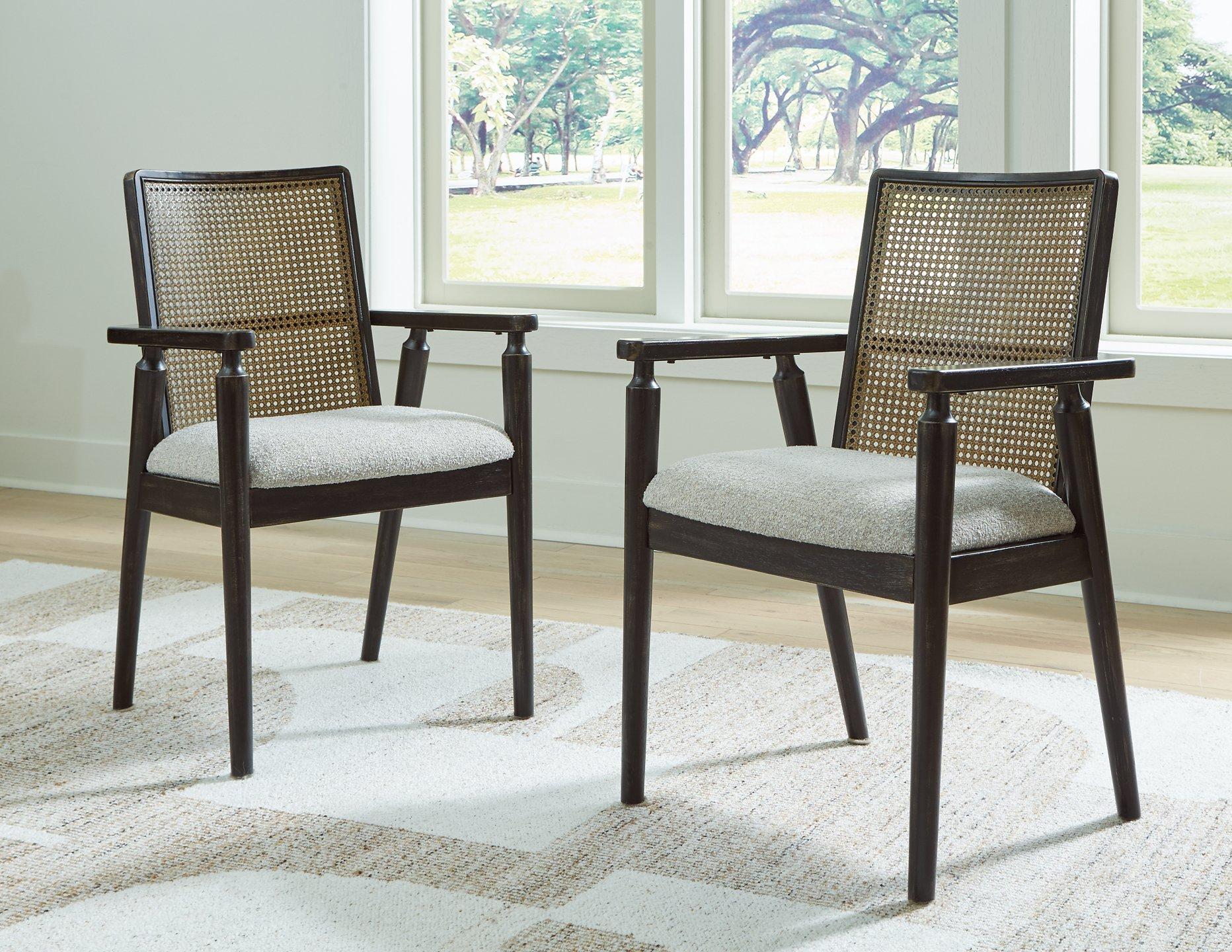 Galliden Dining Arm Chair - Luxury Home Furniture (MI)