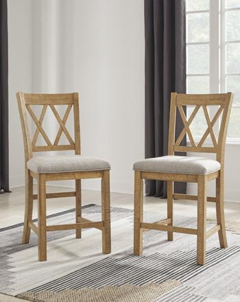 Havonplane Counter Height Barstool - Luxury Home Furniture (MI)