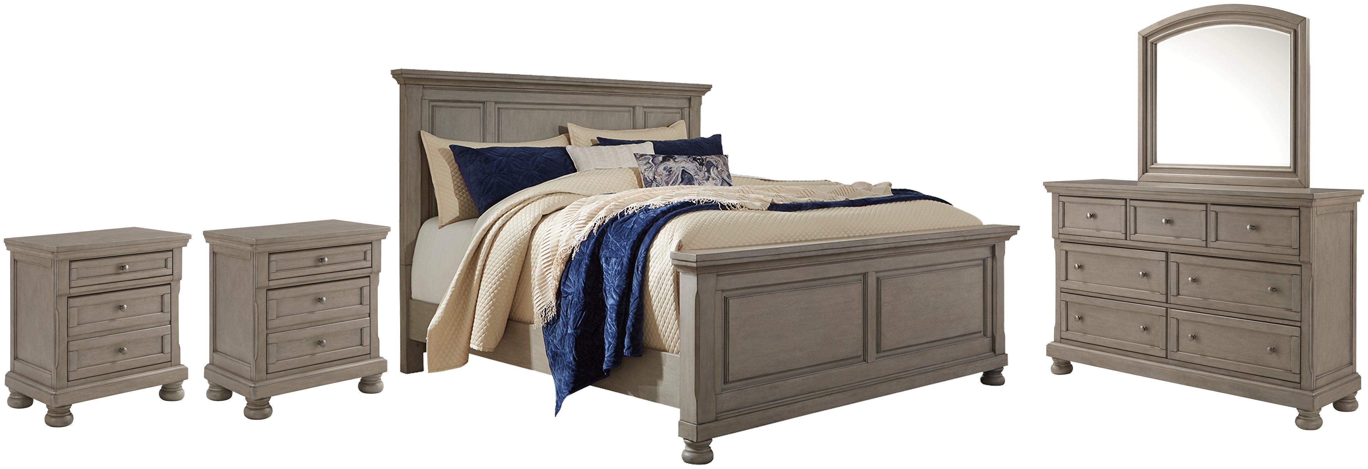 Lettner Bedroom Set - Luxury Home Furniture (MI)