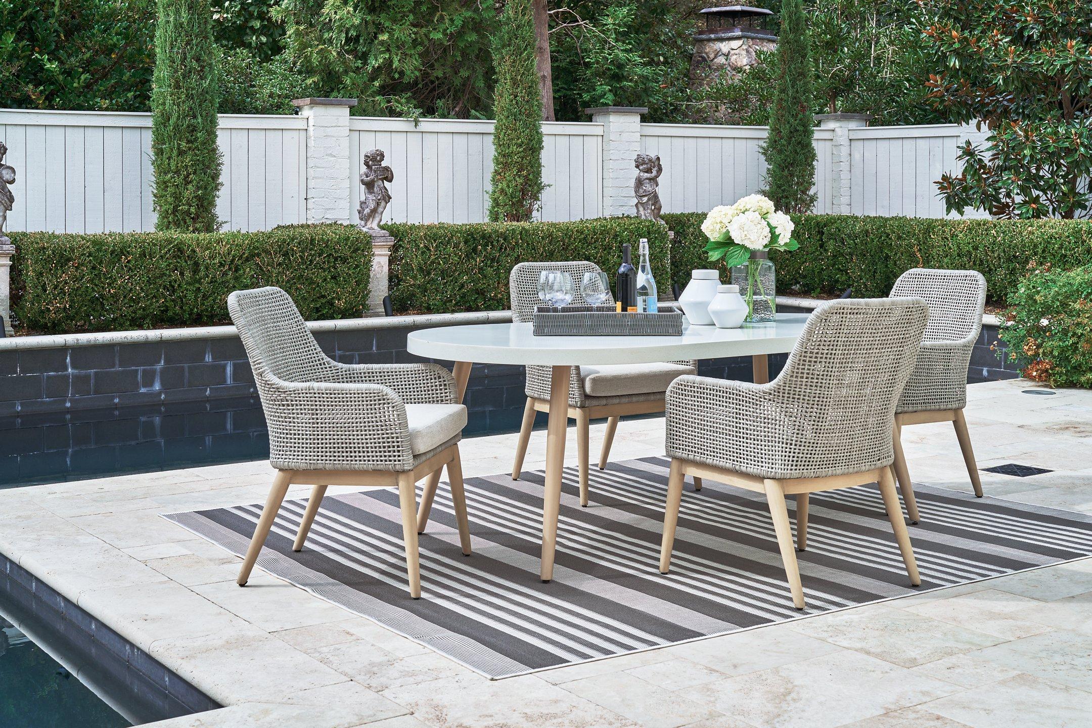 Seton Creek Outdoor Dining Package - Luxury Home Furniture (MI)