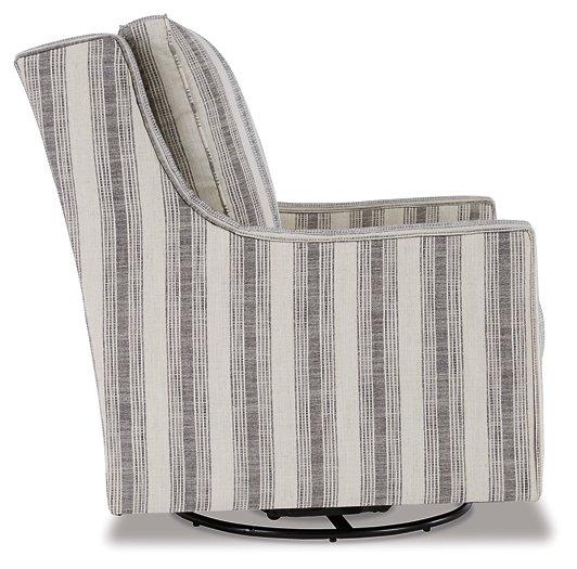 Kambria Swivel Glider Accent Chair - Luxury Home Furniture (MI)