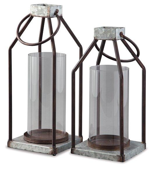 Diedrick Lantern (Set of 2) - Luxury Home Furniture (MI)