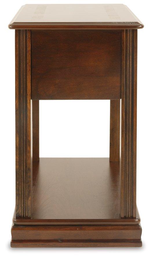 Breegin Chairside End Table - Luxury Home Furniture (MI)