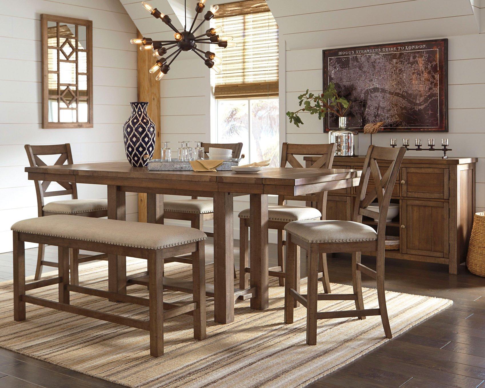 Moriville Counter Height Dining Set - Luxury Home Furniture (MI)