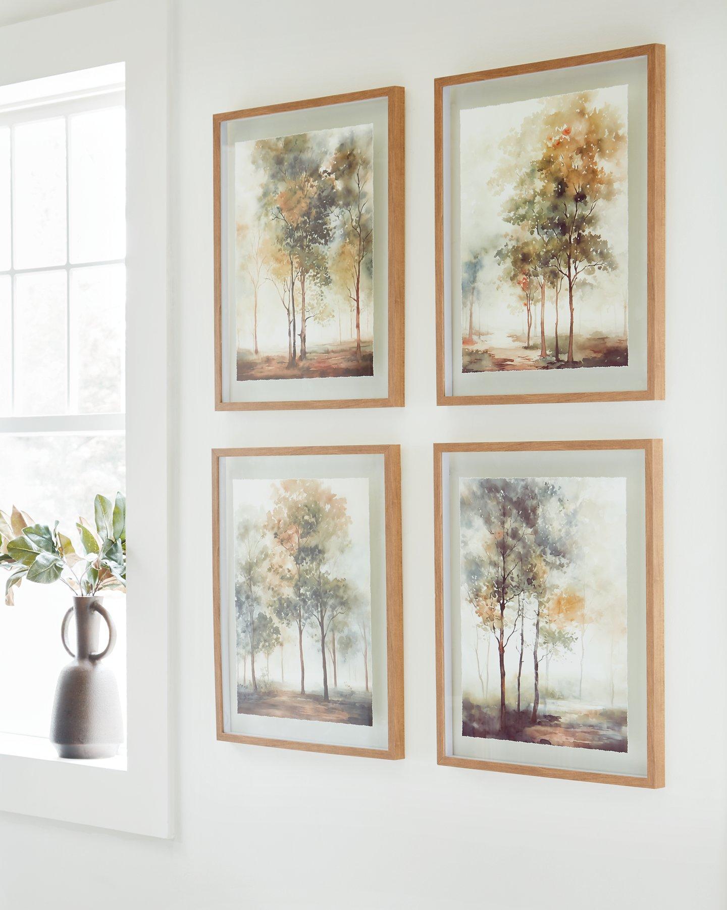 Bryneford Wall Art (Set of 4) - Luxury Home Furniture (MI)