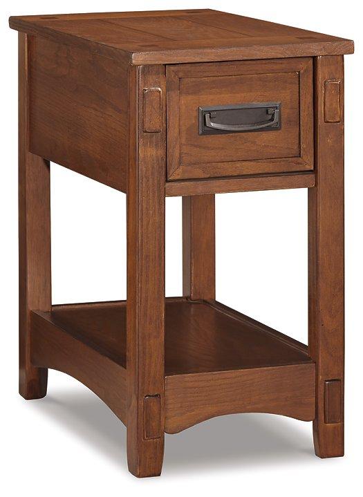 Breegin Chairside End Table - Luxury Home Furniture (MI)