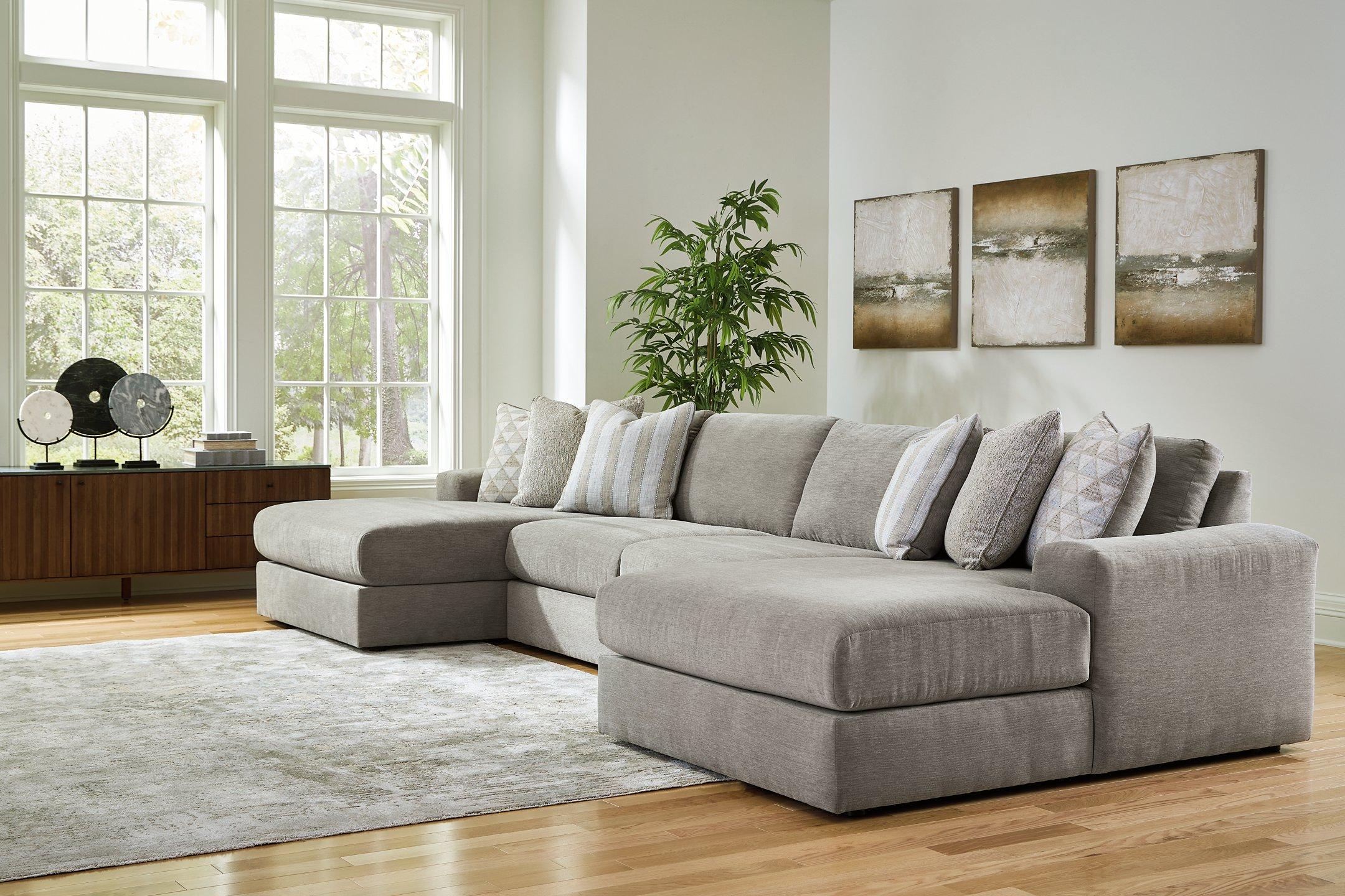 Avaliyah Double Chaise Sectional - Luxury Home Furniture (MI)
