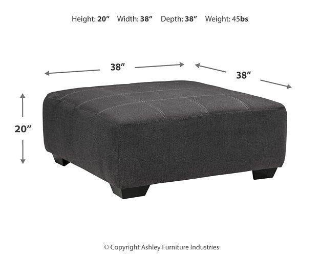 Ambee Oversized Accent Ottoman - Luxury Home Furniture (MI)