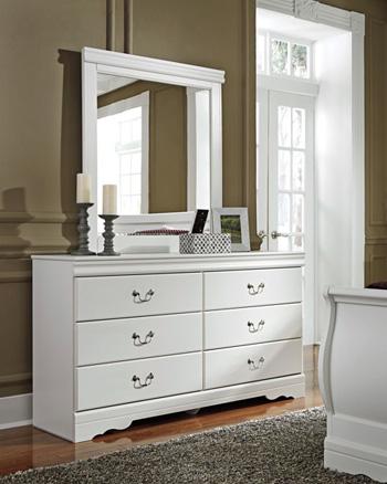 Anarasia Dresser and Mirror - Luxury Home Furniture (MI)