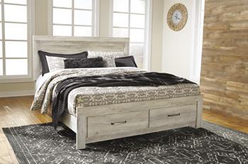 Bellaby Bed with 2 Storage Drawers - Luxury Home Furniture (MI)