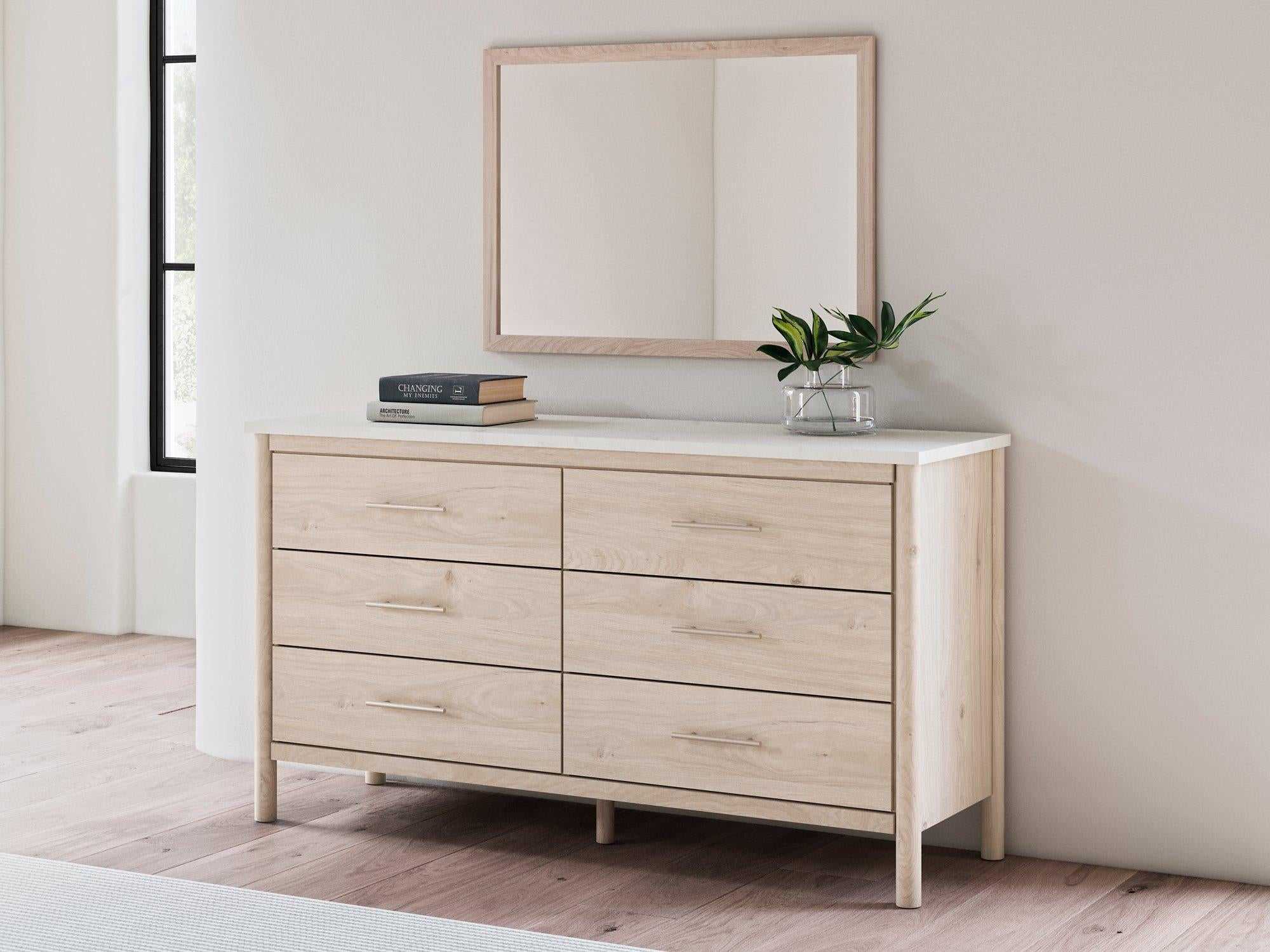 Cadmori Dresser and Mirror - Luxury Home Furniture (MI)