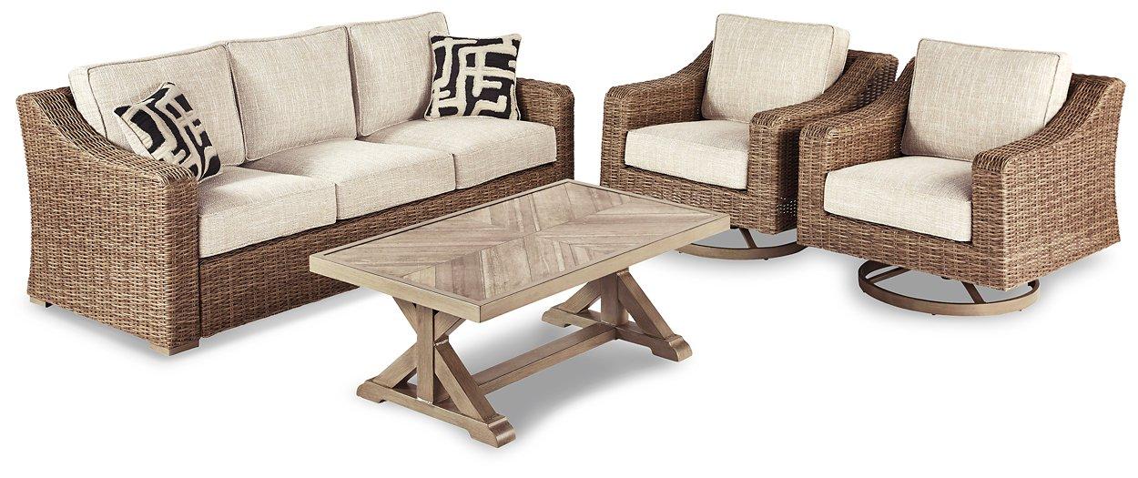 Beachcroft Outdoor Conversation Set - Luxury Home Furniture (MI)