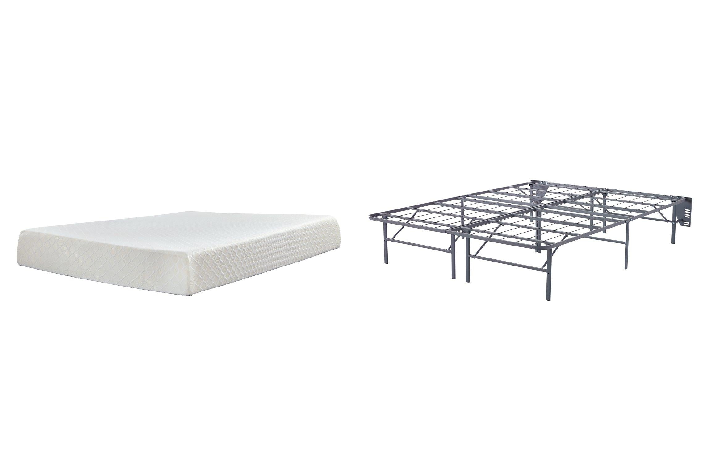 10 Inch Chime Memory Foam Mattress Set - Luxury Home Furniture (MI)
