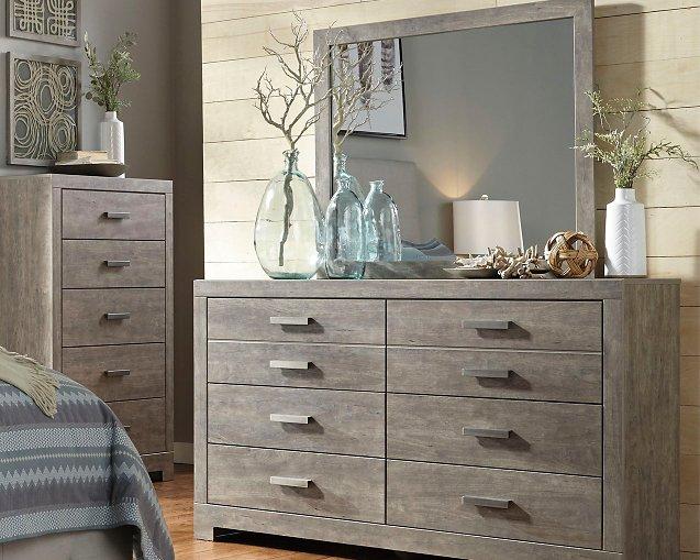 Culverbach Dresser and Mirror - Luxury Home Furniture (MI)