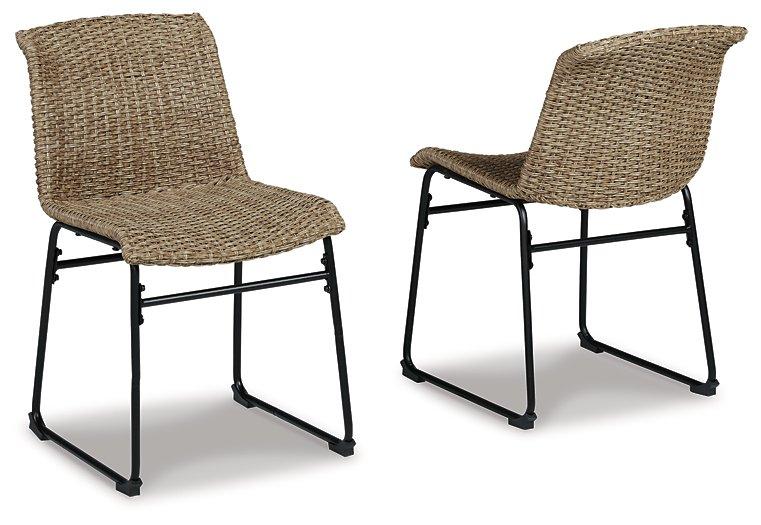 Amaris Outdoor Dining Chair (Set of 2) - Luxury Home Furniture (MI)