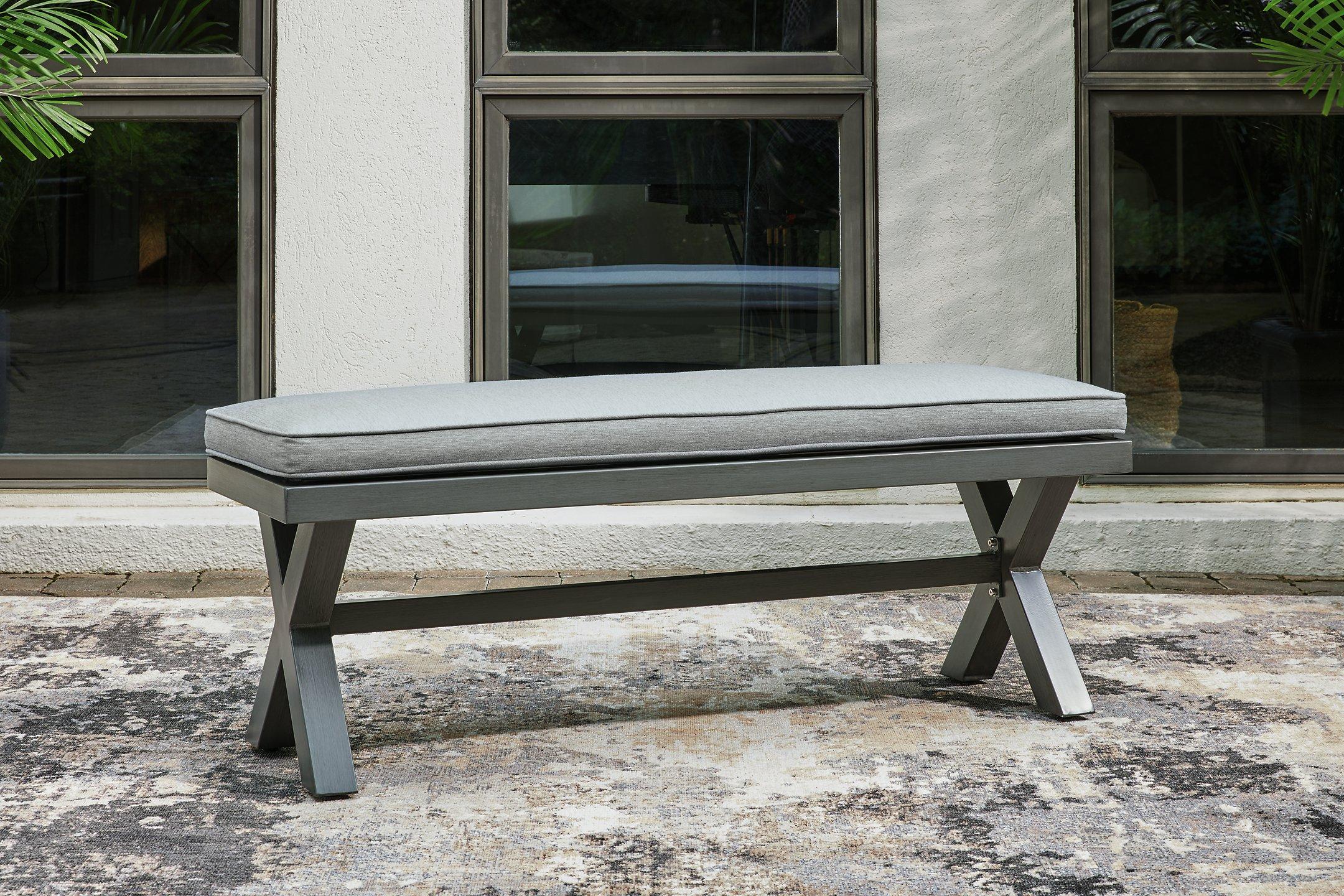 Elite Park Outdoor Bench with Cushion - Luxury Home Furniture (MI)