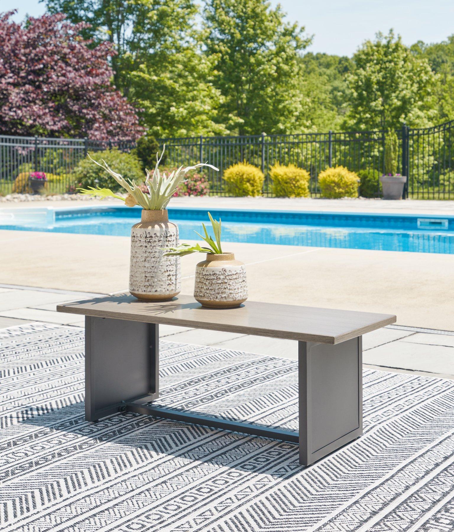 Bree Zee Outdoor End Table - Luxury Home Furniture (MI)