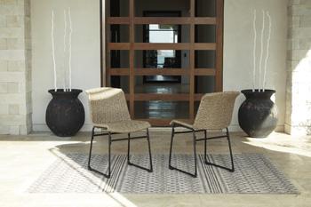 Amaris Outdoor Dining Chair (Set of 2) - Luxury Home Furniture (MI)