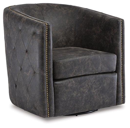 Brentlow Swivel Accent Chair - Luxury Home Furniture (MI)