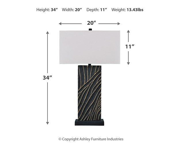 Bartlen Lamp Set - Luxury Home Furniture (MI)