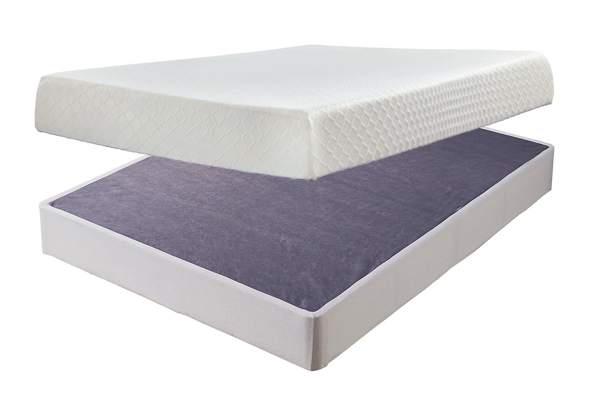 10 Inch Chime Memory Foam Mattress Set - Luxury Home Furniture (MI)