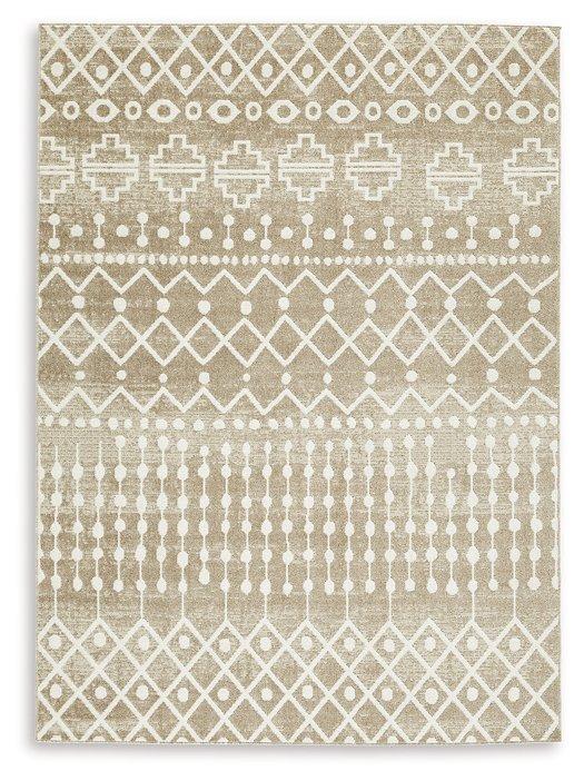Bunchly 4'11" x 7'2" Washable Rug - Luxury Home Furniture (MI)