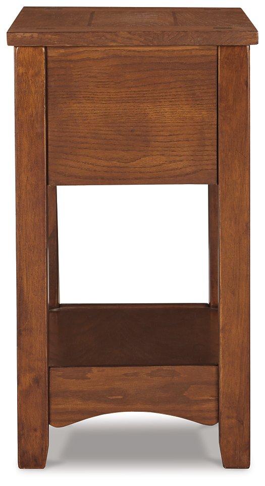 Breegin Chairside End Table - Luxury Home Furniture (MI)