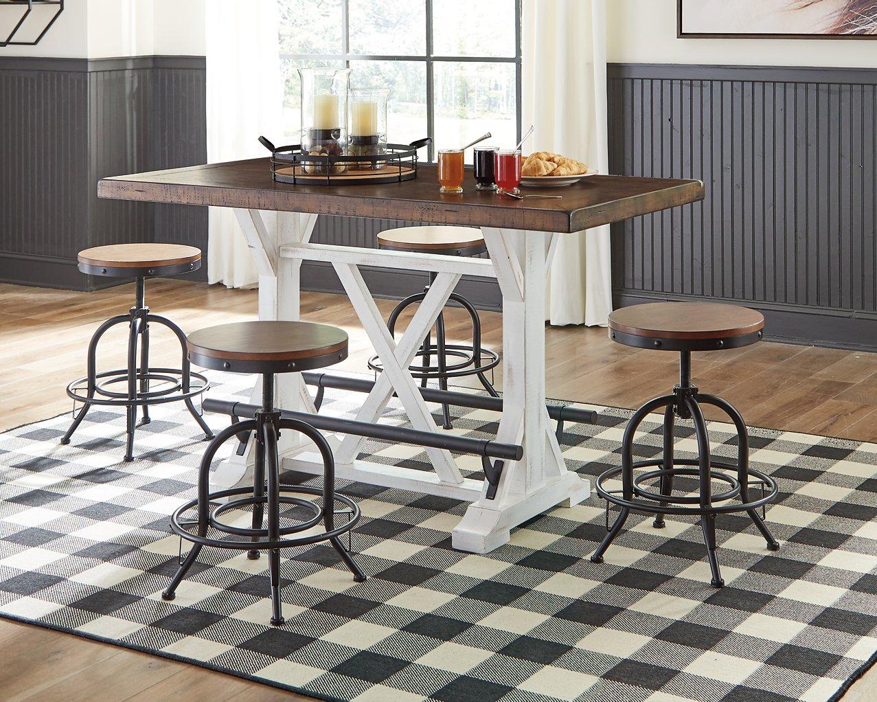 Valebeck Counter Height Dining Table - Luxury Home Furniture (MI)