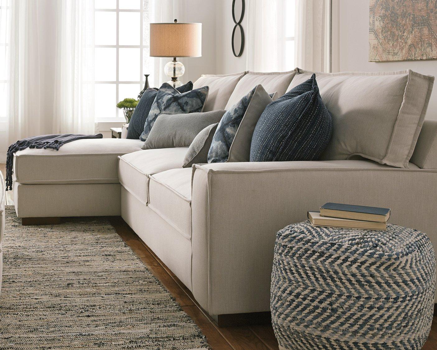 Chevron Pouf - Luxury Home Furniture (MI)