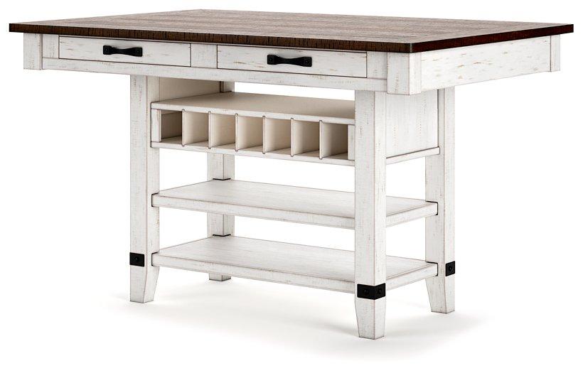 Valebeck Counter Height Dining Table - Luxury Home Furniture (MI)