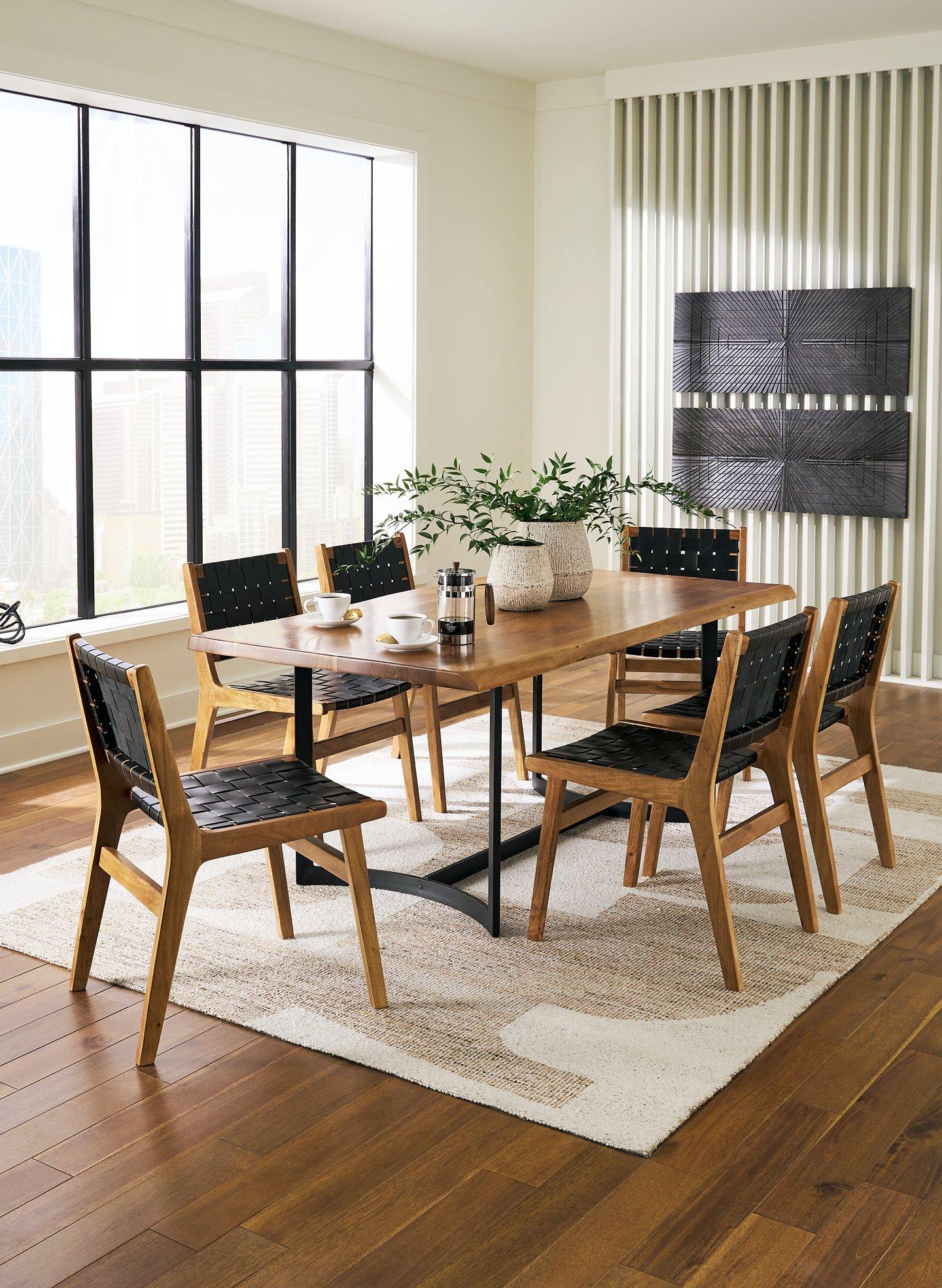 Fortmaine Dining Package - Luxury Home Furniture (MI)