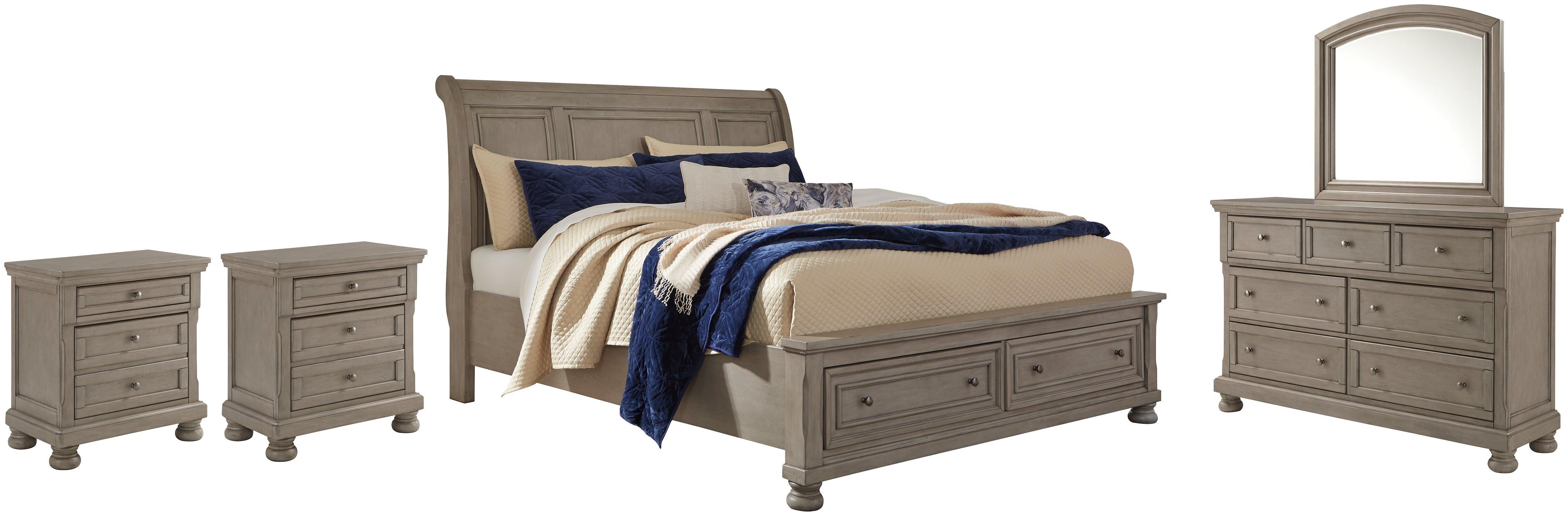 Lettner Bedroom Set - Luxury Home Furniture (MI)