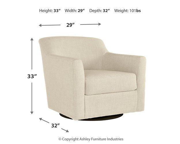 Bradney Swivel Accent Chair - Luxury Home Furniture (MI)