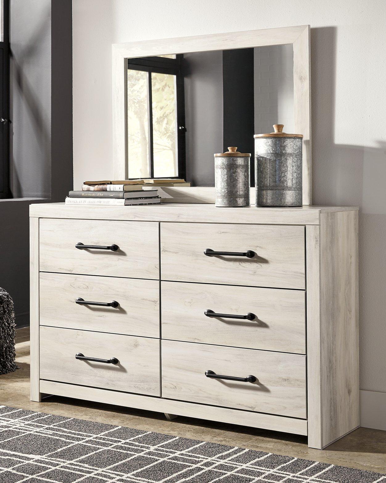 Cambeck Dresser and Mirror - Luxury Home Furniture (MI)