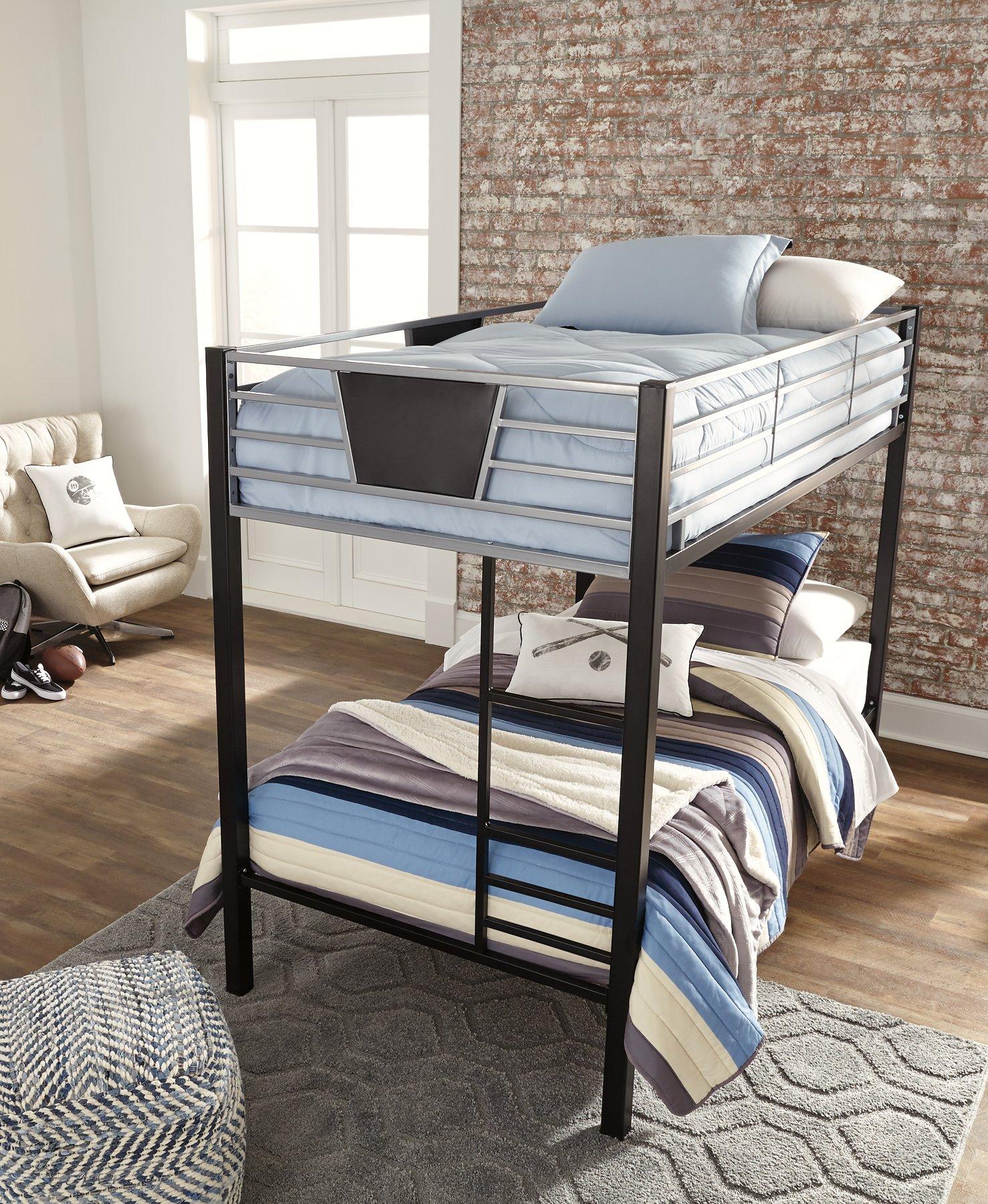 Dinsmore Bunk Bed with Ladder - Luxury Home Furniture (MI)